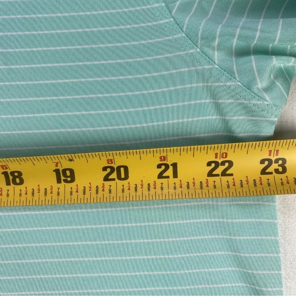 Nike Dri-FIT Golf Polo Shirt Mens Large Green Stripe U.S. Open Oakmont 2016 NWT - Picture 9 of 11